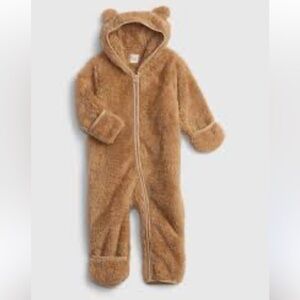 Sherpa Brown Toddler One Piece 3-6 Months